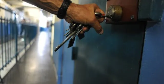 photo  la maison d’arrêt de poitiers (vienne) accueille 602 détenus pour seulement 305 places. photo d’illustration.  &copy;  david ademas / archives ouest-france 