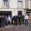 photo de gauche à droite : christophe bailleul, anne-marie matelot, aurélie hobon, patrick le breton, laura dumoulin, béatrice le puil, véronique wiesinger, yves bigot, gilbert bondoux, sarah van praet, christophe pressart, james becht, alain chantelauze, xavier noël et charlotte becht.