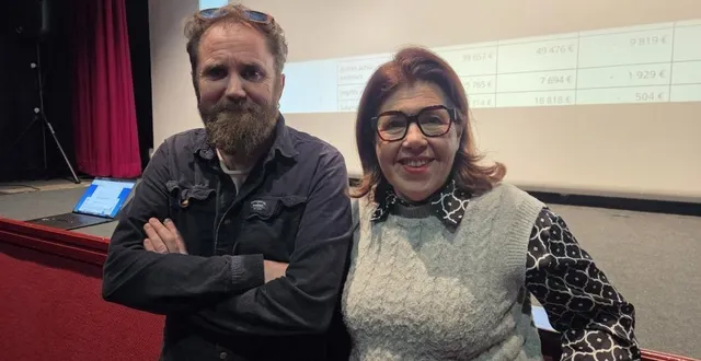 photo  erwann le goff et armelle guyader, les coprésidents.  &copy;  ouest-france 