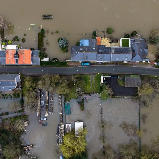 Les Ponts-de-Cé, le 23 février 2026. Coincés entre la crue de la Loire et celle du Louet, les habitants de ce hameau étaient cernés par les eaux. Josselin Clair photo les ponts-de-cé, le 23 février 2026. coincés entre la crue de la loire et celle du louet, les habitants de ce hameau étaient cernés par les eaux. © josselin clair