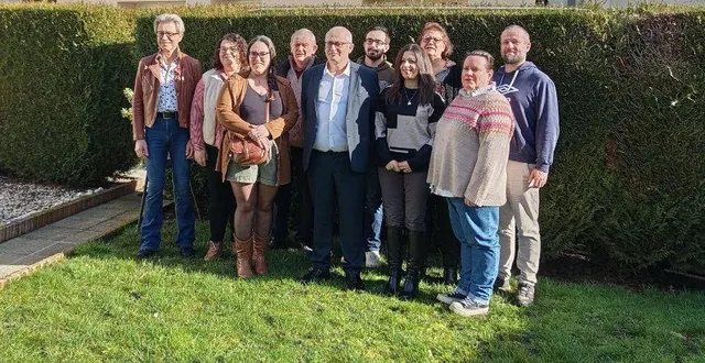 photo  la liste de david morille « montreuil-le-henri tous ensemble ».  &copy;  le maine libre 