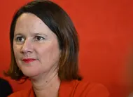 photo  johanna rolland, la maire sortante ps de nantes, n’aurait pas besoin d’une alliance avec les insoumis pour gagner l’élection municipale de 2026. 