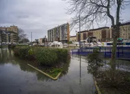 photo  la sarthe a débordé au mans en février dernier. 
