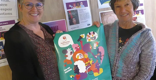 photo  valérie loiret, du connétable, et dominique duval, du planning familial ont préparé la soirée ciné-débat autour de « premières règles ».  &copy;  ouest-france 