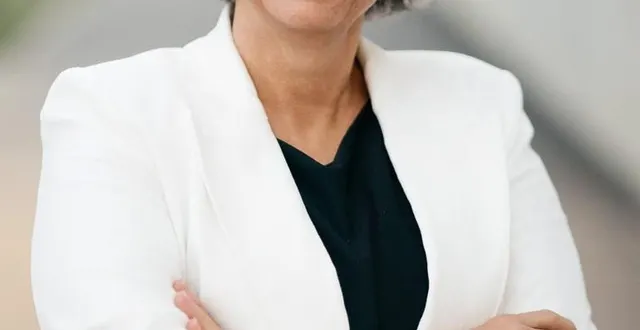 photo  caroline houssin-salvetat, maire sortante, brigue un second mandat à la tête d’avrillé avenir.  &copy;  avrillé avenir 