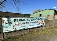 photo  la ferme aquaponique devait être créée à pruillé-le-chérif, près du mans. 