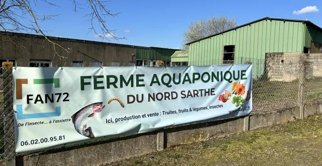 photo  la ferme aquaponique devait être créée à pruillé-le-chérif, près du mans.  &copy;  ouest-france 