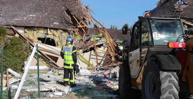 photo  lundi 2 mars 2026, une maison de bouloire a explosé. une victime de 67 ans avait été héliportée.  &copy;  archives ouest-france 