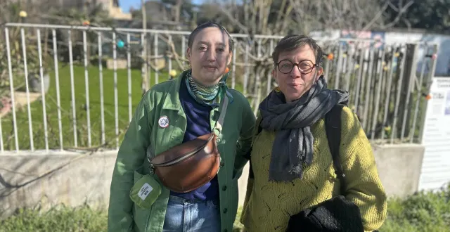 photo  membre du collectif cancer colère 44, noémie spiessert et delphine vince, deux malades du cancer, mènent un vrai combat pour dénoncer le rôle des produits chimiques dans les cancers en france.  &copy;  ouest-france 