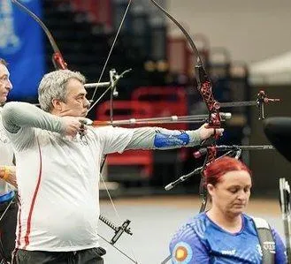 photo  un archer silléen au championnat de france.  &copy;  archers de sillé 