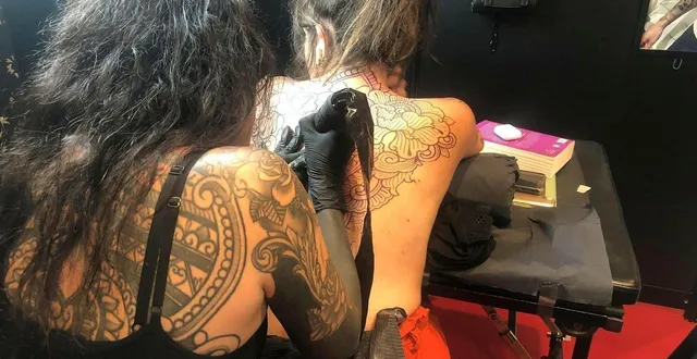 photo  le salon du tatouage est proposé par l’association mancelle undertaker, qui vise à promouvoir tous les types d’art.  &copy;  archivesouest-france 