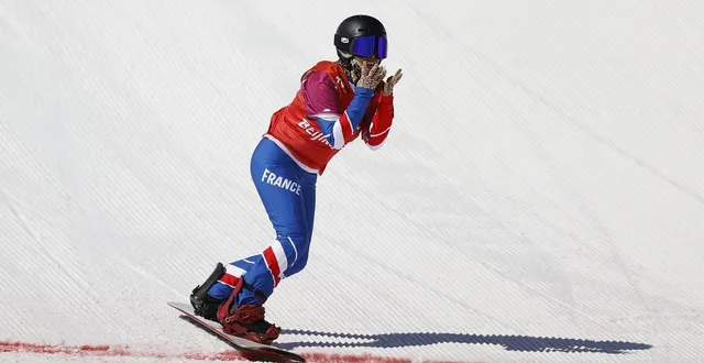photo  championne paralympique en 2022, cécile hernandez sera porte-drapeau de la délégation française à milan cortina.  &copy;  getty images via afp 