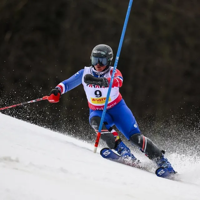photo aurélie richard représente l’avenir de la délégation française, mais peut déjà viser grand aux jeux paralympiques de milan cortina.  ©  dpa picture-alliance via afp