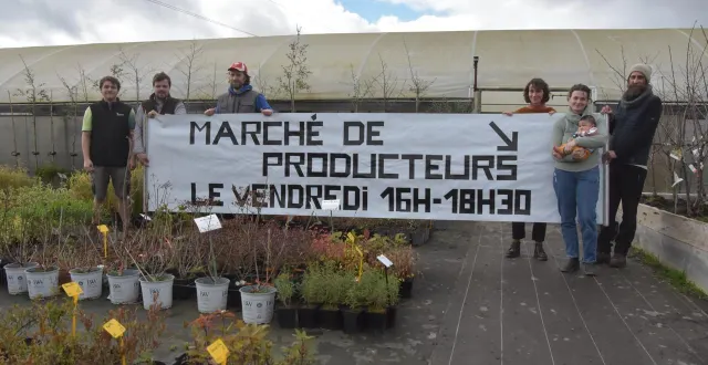 photo  le marché se déroulera tous les vendredis de 16 h à 18 h 30 sur le parking de la pépinière malinge gauthier située 4, rue du pâtis à segré, à partir du 6 mars.  &copy;  co - joël audouin 
