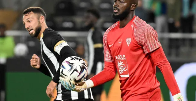 photo  le gardien d’angers sco hervé koffi.  &copy;  jérôme fouquet/ouest-france 
