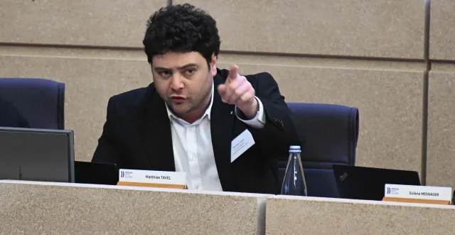 photo  matthias tavel, l’un des trois élus insoumis siégeant à la région des pays de la loire.  &copy;  jérôme fouquet/ouest-france 