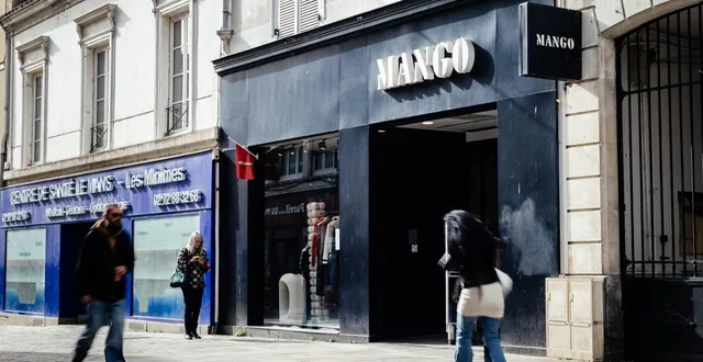 photo  installée depuis mars 2010 dans le centre-ville du mans (sarthe), la boutique mango de la rue des minimes fermera ses portes samedi 7 mars 2026.  &copy;  ouest-france 