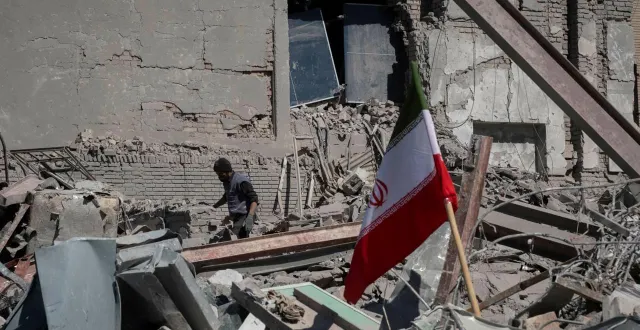 photo  téhéran devenue ville fantôme depuis le début du conflit opposant entre les états-unis, israël et l’iran.  &copy;  afp 