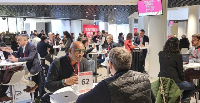 photo  la convention d’affaires made in angers a rassemblé 320 entreprises participantes au centre de congrès.  &copy;  romain meunier / aldev 