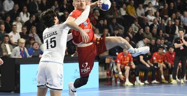 photo  louis tournellec et le caen hb vivent une période plus compliquée en proligue.  &copy;  gerard piwtorak 