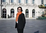 photo  cholet, lundi 2 mars. isabelle leroy mène la liste « cholet, un nouveau souffle » aux élections municipales 2026. avec jean-paul brégeon, elle espère renverser le maire sortant gilles bourdouleix. 