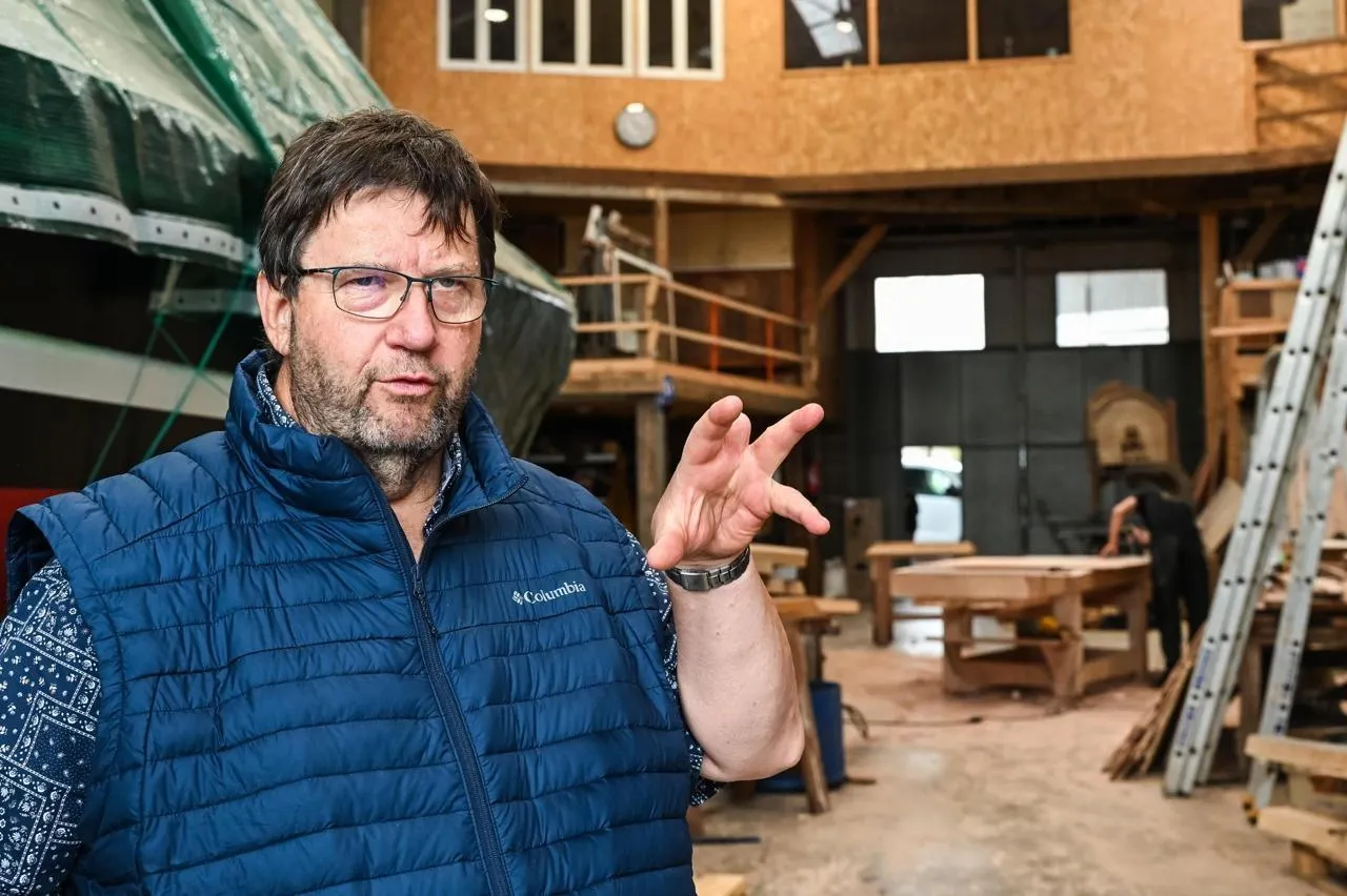 photo  dimitri rogoff, président régional du comité des pêches de normandie, veut un nouveau système pour mieux contrôler la pêche de la coquille saint-jacques. 
