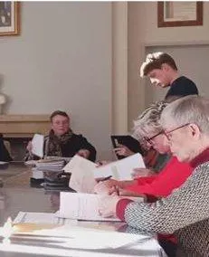 photo  les administrateurs du ccas se sont réunis pour la dernière fois de la mandature.  &copy;  ouest-france 