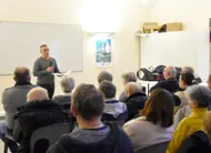 photo  le président olivier frémont fait le point sur l’association la brisséenne. 