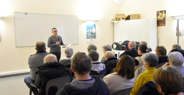 photo  le président olivier frémont fait le point sur l’association la brisséenne.  &copy;  co 