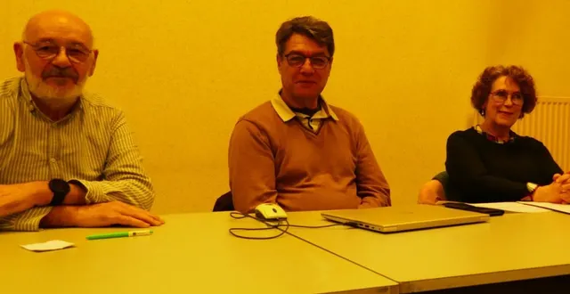 photo  jocelyne sirjean (en noir), la présidente de l’association.  &copy;  co 