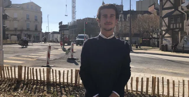 photo  léo besombes a fondé l’association nouvelle voix en août 2025.  &copy;  ouest-france 