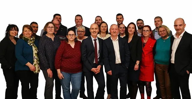 photo  anthony mussard, le maire sortant, conduit la liste « agir ensemble pour loué »  &copy;  dr 