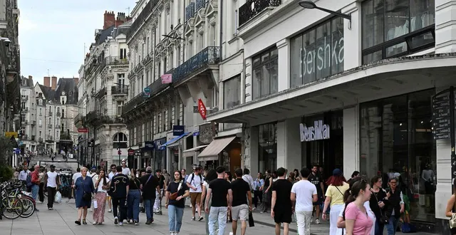 photo  dans l’hypercentre d’angers, selon la chambre de commerce et d’industrie, la vacance commerciale est relativement stable, à hauteur de 5,2 %. le taux était de 11,6 % en 2025, au niveau national.  &copy;  jérôme fouquet / ouest-france 