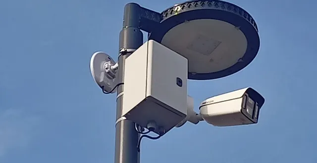 photo  la caméra installée rue du viel hêtre.  &copy;  ouest-france 