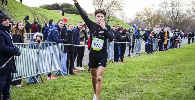 photo  youenn thétiot est ambitieux en vue des championnats de france de cross-country.  &copy;  dominique breugnot 