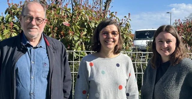 photo  jean-yves onillon, laëtitia agra et margot trehondat, élus de beaupréau-en-mauges.  &copy;  ouest-france 