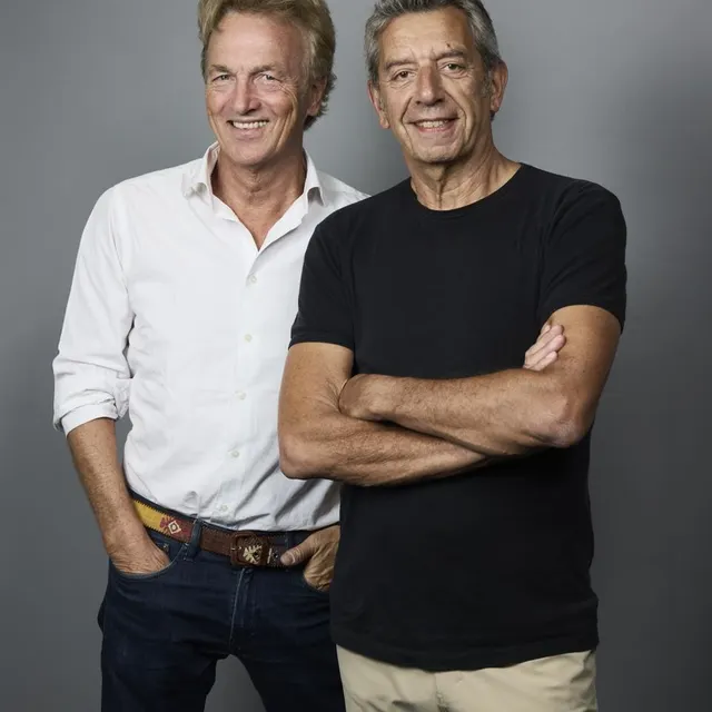 photo olivier revol et michel cymes viennent d’écrire ensemble \\