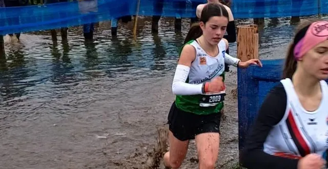 photo  manon gouesbier participera dimanche à ses premiers championnats de france cross en bretagne  &copy;  bayard argentan athlétisme. 