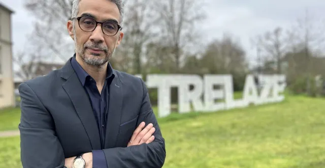 photo  rachid belkala est la tête de liste de l’avenir de trélazé.  &copy;  co – emmanuel poupard 