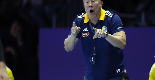 photo  talant dujshebae a dévoilé sa première liste en tant que sélectionneur des bleus.  &copy;  dppi via afp 