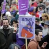 photo  des organisations féministes et syndicales appellent à la mobilisation pour la journée internationale des droits des femmes. 
