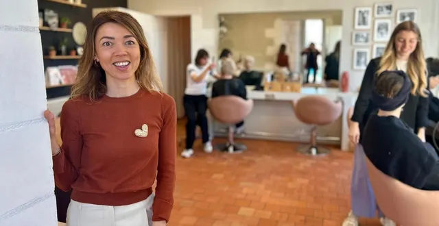 photo  angers, le 3 mars 2026. morgane guion est à la tête de m’salon qu’elle a créé il y a 18 ans.  &copy;  co 