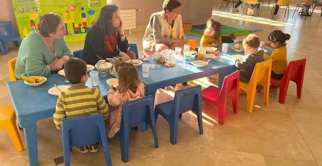 photo  la semaine de la petite enfance, ce sont des activités mais aussi des temps d’échanges avec les enfants, les parents et les professionnels de la petite enfance.  &copy;  dr 