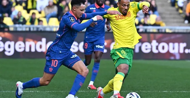 photo  suspension purgée, kelvin amian est de retour dans le groupe nantais.  &copy;  franck dubray / ouest france 