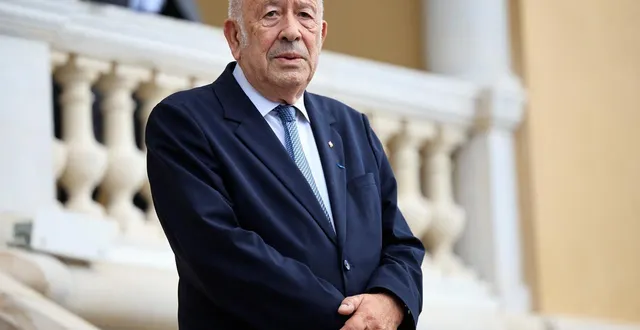 photo  le maire de menton, yves juhel, le 18 octobre 2024.  &copy;  valery hache / archives afp 