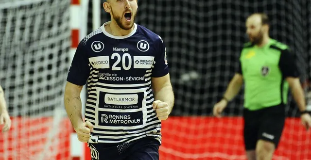 photo  alex moran a terminé meilleur buteur cessonnais face à chambéry avec 13 réalisations.  &copy;  julien kammerer 