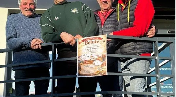 photo  de gauche à droite : jacky seraut, jean-marc perrault, patrice lardeux, vincent houdmon.  &copy;  ouest-france 