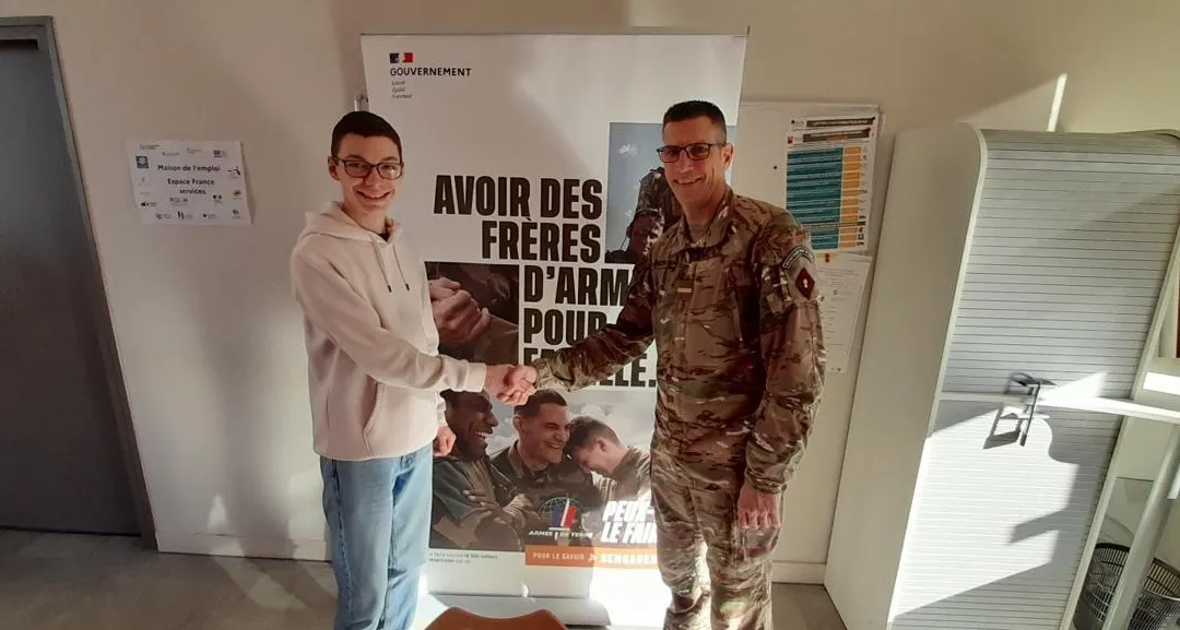 Joining the army, a carefully considered choice for Alexis from Guéméné