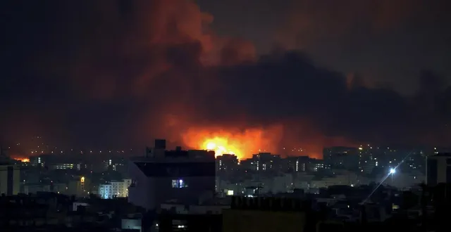 photo  au huitième jour de la guerre, les frappes d’israël sur des bâtiments officiels de téhéran, la capitale iranienne, se sont intensifiées.  &copy;  atta kenare / afp 