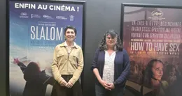 actu cin&eacute;ma  myriam bendaoud, présidente du tribunal judiciaire de saint-brieuc, et marion pellé, professeur d’histoire géographie et chargée de mission pour la dsden, ont animé les débats face aux lycéens. 